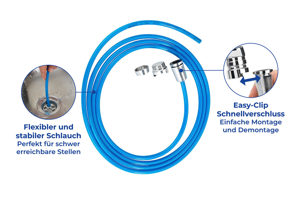 Power Rohr-frei Twister  Rohrreinigungsschlauch