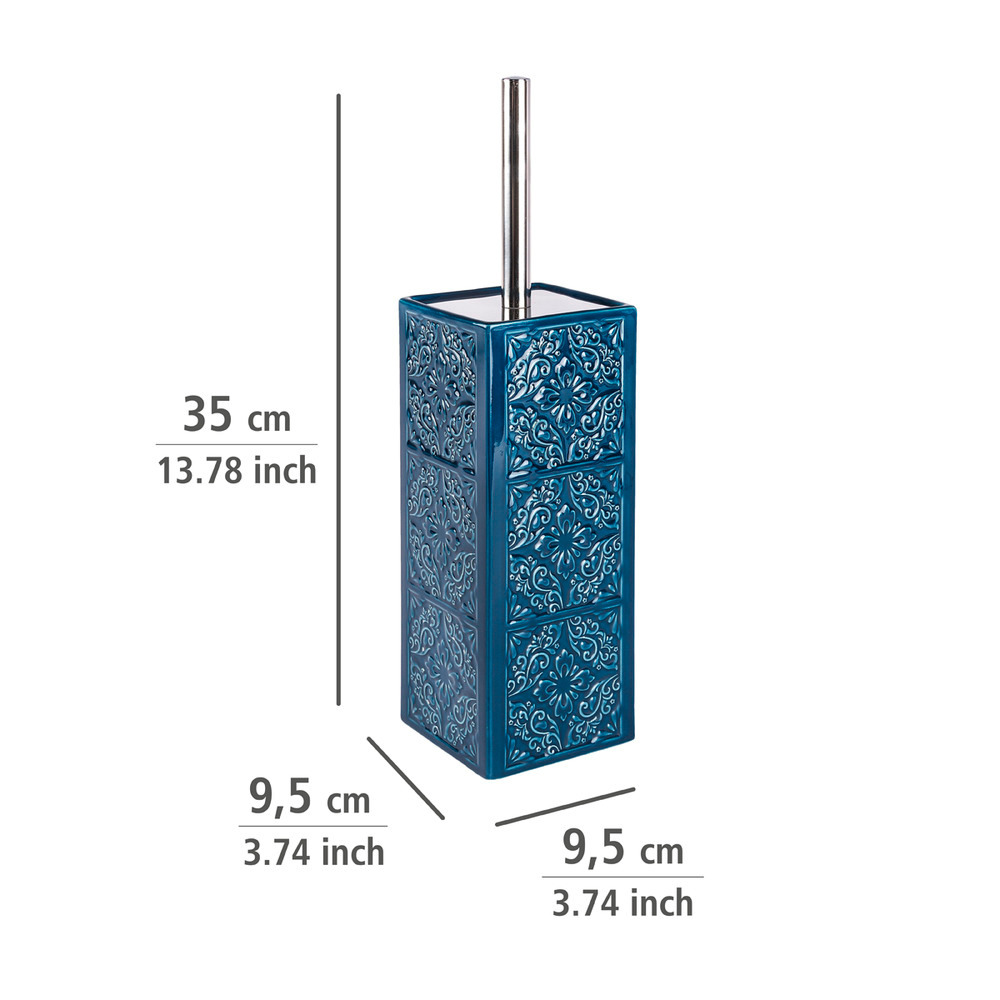 WC-Garnitur Mod. Cordoba Blau  hochwertige Keramik