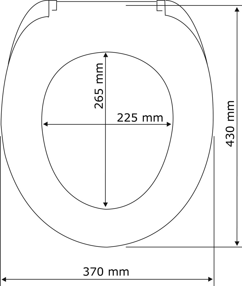 WC-Sitz Mod. Buche Natur  MDF, mit Absenkautomatik