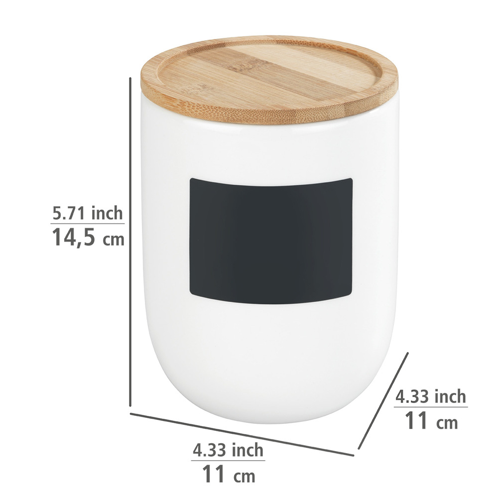 Aufbewahrungsdose Mod. Waia 0,8 l  Vorratsdose aus hochwertiger Keramik