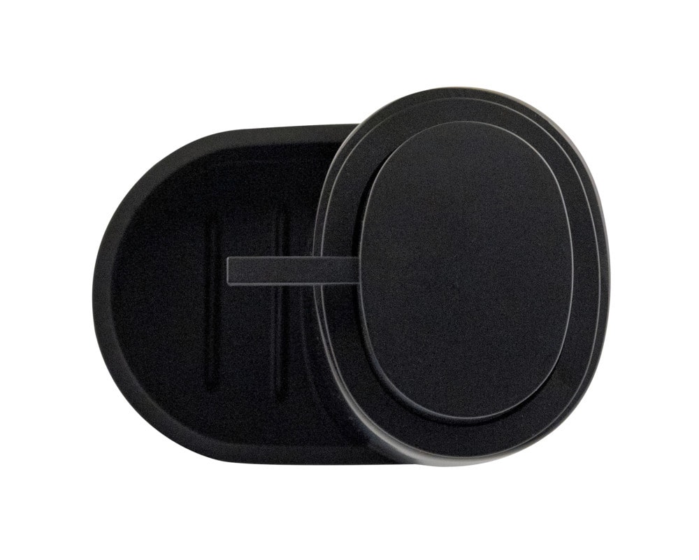 Seifenspender Mod. SHILA, schwarz, Kunststoff, 0,4l, 12,5x15,5x9 cm mit Schwammablage für Küche Seifenspender Mod. SHILA, schwarz, Kunststoff, 0,4l, 12,5x15,5x9 cm mit Schwammablage für Küche