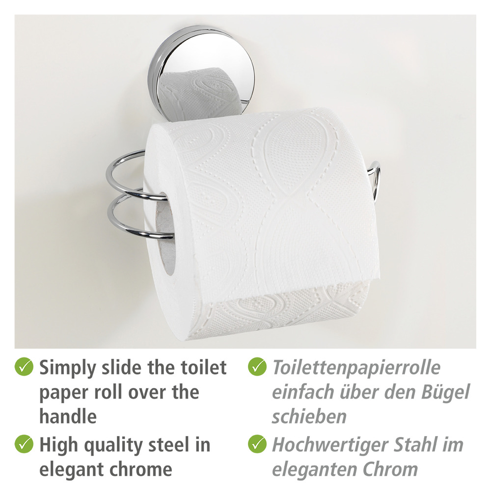 Static-Loc® Plus Toilettenpapierhalter Osimo  WC-Rollenhalter, Befestigen ohne bohren