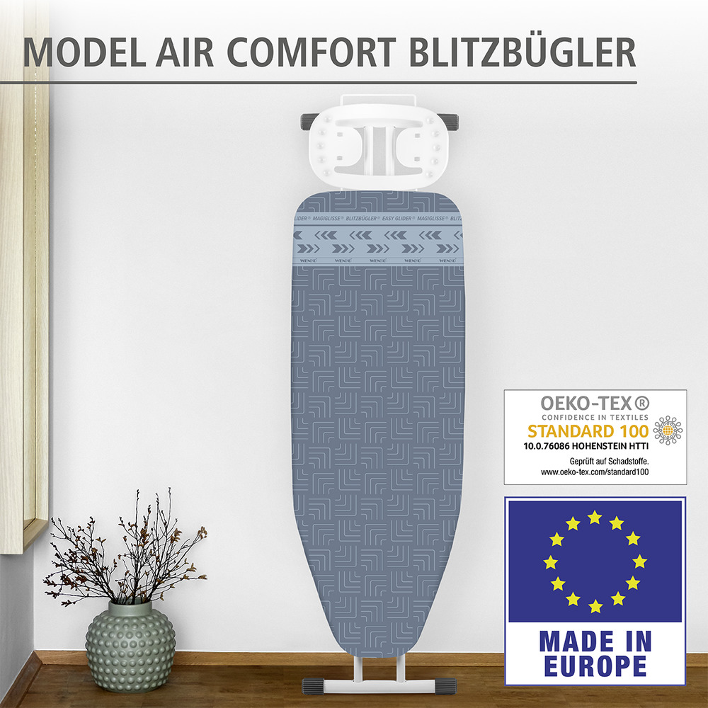 Bügeltischbezug Air Comfort mit Blitzbüglerzone XL/Universal  Bügelbrettbezug, 140 x 48 cm, mit Blitzbüglerzone