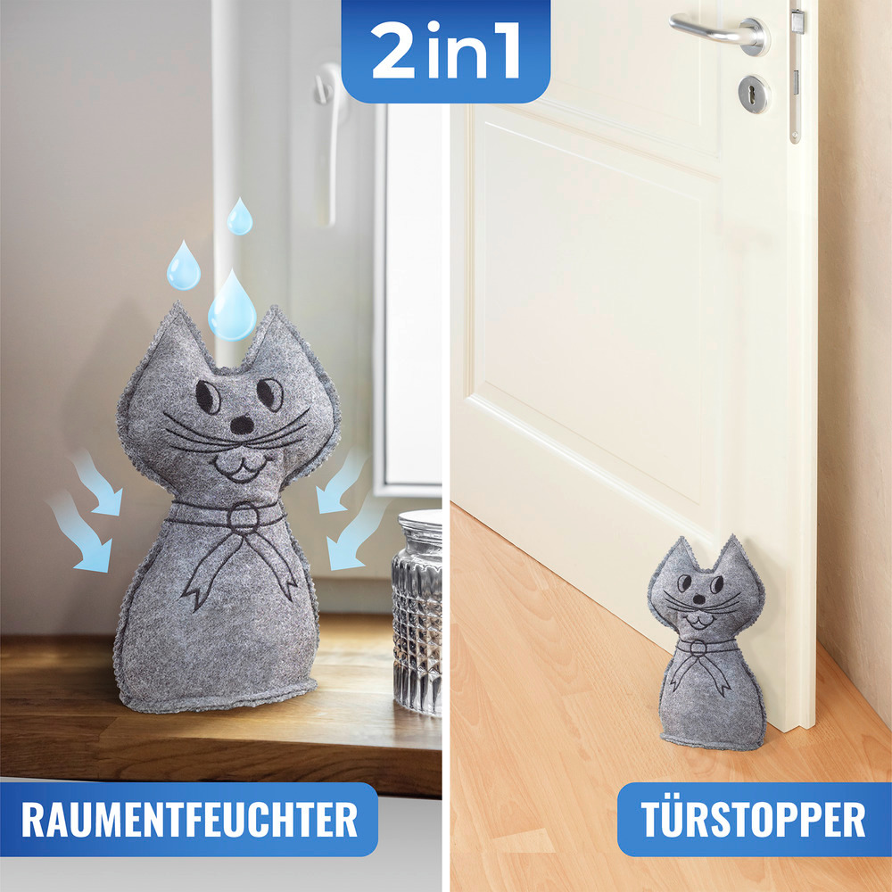 Raumentfeuchter Mod. Katze  wiederverwendbar