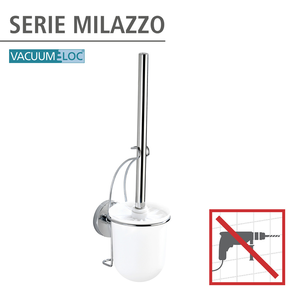 Vacuum-Loc® Wand WC-Garnitur Mod. Milazzo  Befestigen ohne bohren