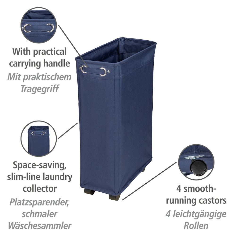 Wenko slim laundry basket 2024