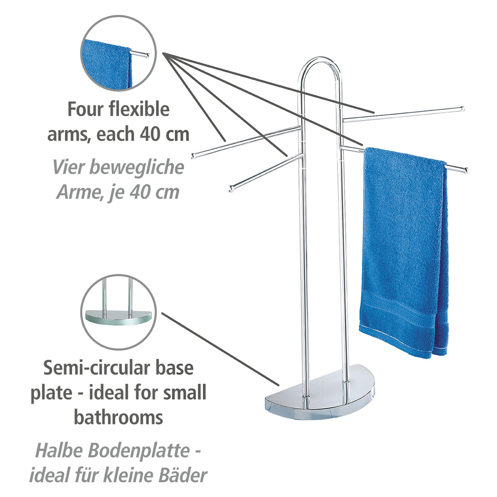 Handtuchständer Raumwunder mit 4 Armen  Kleiderständer