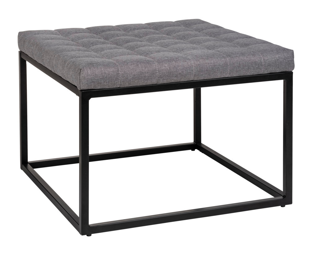 Hocker mit Polster Mod. Amandola  60 x 45,5 x 59 cm, belastbar bis zu 120 kg