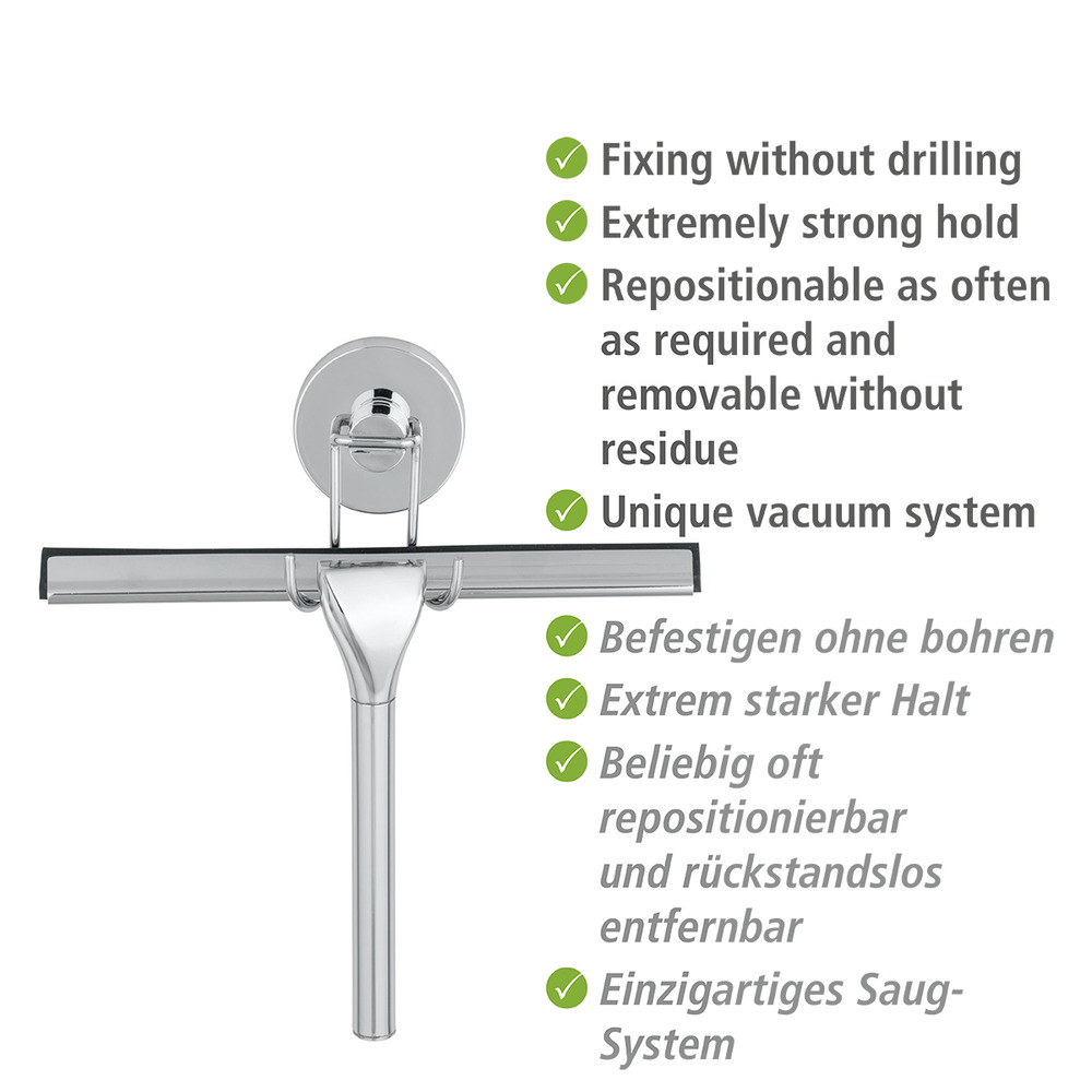 Vacuum-Loc® Duschabzieher  Befestigen ohne bohren